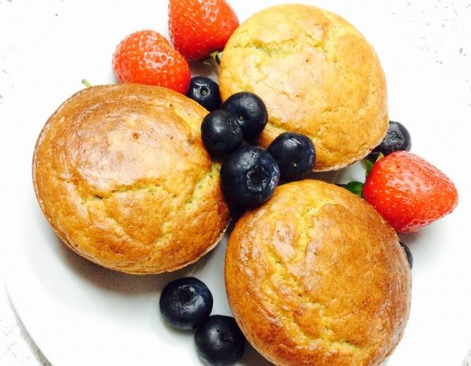 Healthy-zesty guilt-free muffins