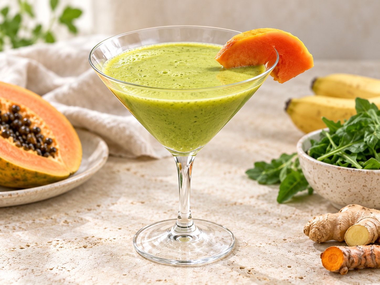 Morning Glory Green Smoothie
