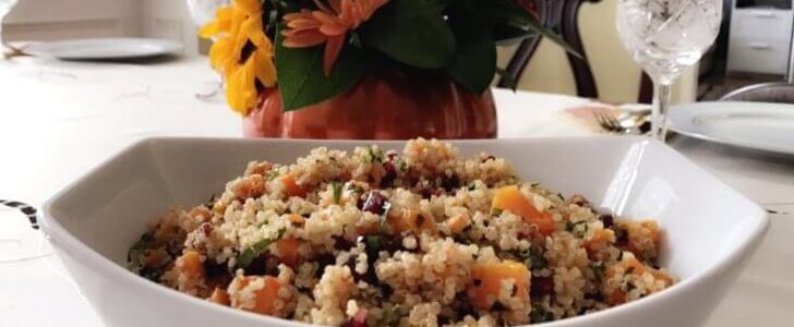 Healthy Zesty Quinoa Salad