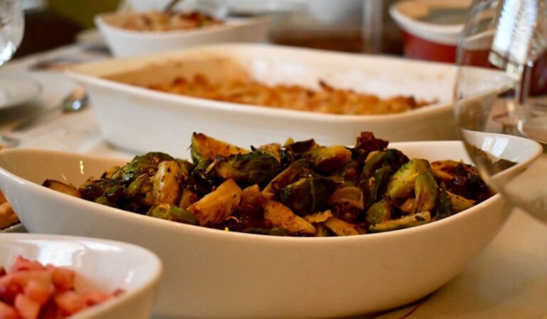 Sweet ‘n Zesty Roasted Brussels Sprouts