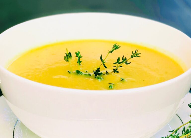 Roasted Cauliflower & Fennel Soup